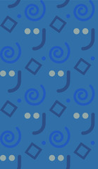 Summer. Colors. Pattern without seams.