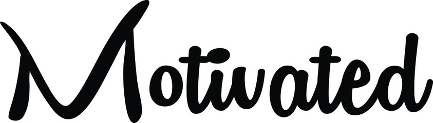 Positive Traits Synonyms text. Only one single word. Printable graphic tee. Design doodle for print. Vector illustration. Colorful. Hand drawn calligraphy style. Black and white