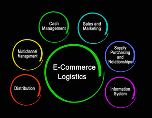 Five Components of  E-Commerce Logistics.