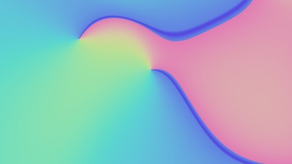 Abstract colorful background with waves.