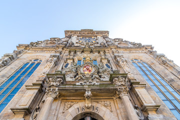 Fototapeta premium Historische Stadtkirche in Bückeburg