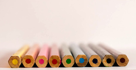 Vuelta al cole. Lapiceros de colores.