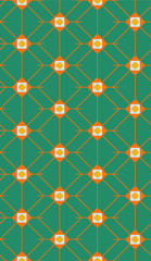 Summer. Colors. Pattern without seams.