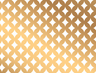 Gold geometric vector pattern.   Gold pattern background.  Seamless gold pattern. 