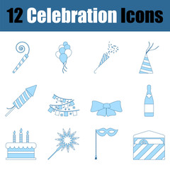 Fototapeta na wymiar Celebration Icon Set