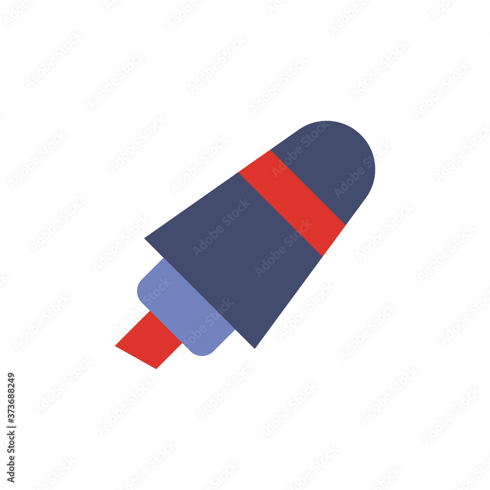 Poster marker tool icon. simple color vector elements of cabinet accessories icons for ui and ux, website o