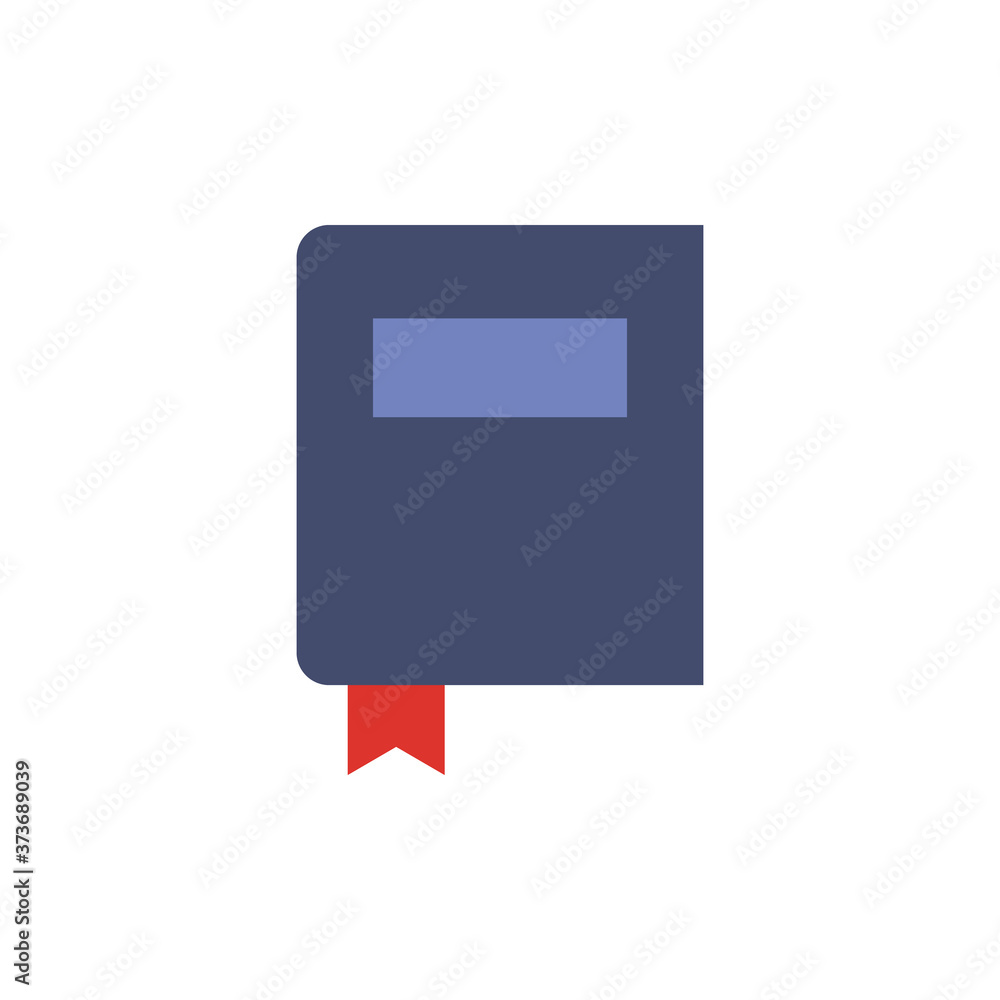 Aufkleber book office element icon. simple color vector elements of cabinet accessories icons for ui and ux, w
