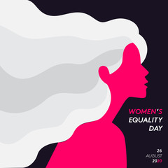 women's equality day vector illustration