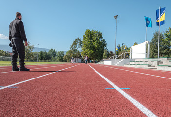Athletics track