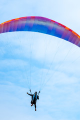 Paragliding in the Sky