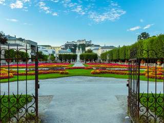 Mirabell Palace was built in 1606 by prince-archbishop Wolf Dietrich for his beloved Salome Alt....