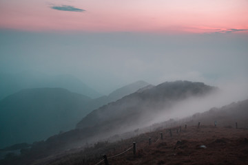 山の風景