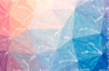 Abstract illustration of blue and purple Low Coverage Pastel background