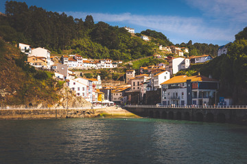 Look at Cudillero town, one of the kindest of the coast from Asturias at the north of Spain.