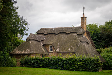 Fototapeta na wymiar old english house in the village