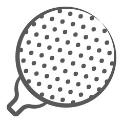 
Golf tee icon in hand drawn vector design.
