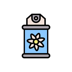 Air freshener icon. Simple color with outline vector elements of laundry icons for ui and ux, website or mobile application