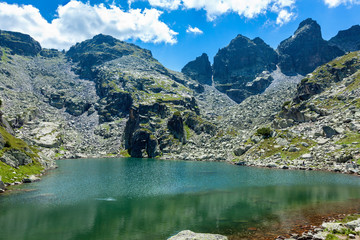 Strashnoto lake in the Rila mountains