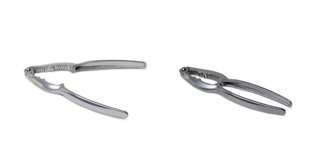 Crab pliers on a white background,with clipping path