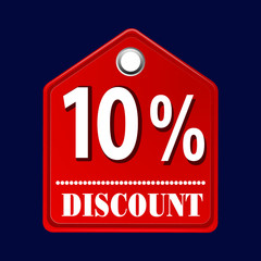 Sale discount icons. Special offer price signs | 10 percent Discount Icon symbols | Vector, SVG,EPS,PSD,AI,PNG, File.