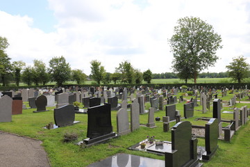 Cemetary at an old dutch Church