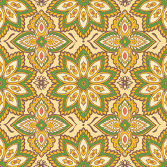 Pattern arabic style. Mandala element Abstract pattern. Vector texture. Design element.