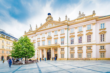 Primate Palace in Bratislava, Slovakia. - obrazy, fototapety, plakaty