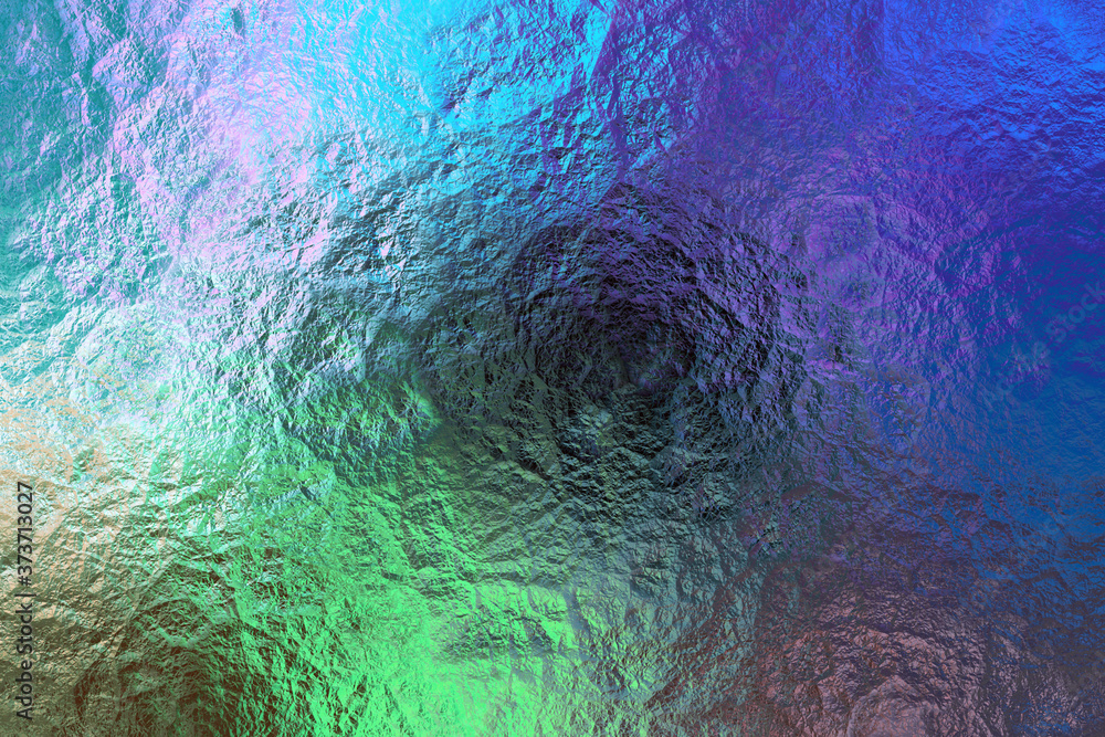 Poster soap shining slime of liquid abstract gradient background 3d illustration - soft focus background de