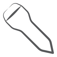 
Trendy icon design of iron nail, editable vector  
