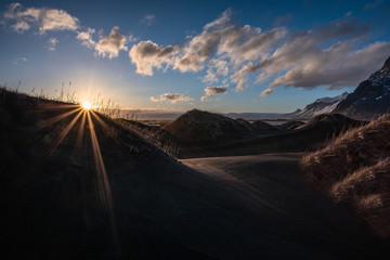 Sokksnes Sunset