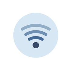 wi-fi icon vector. signal icon