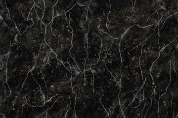 Abstract background, black marble stone texture, luxurious material design, digital illustration