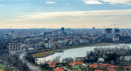 Bukarest Cityscape - Floreasca Area