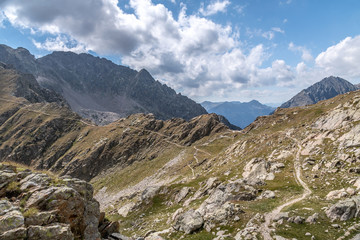 Fototapeta na wymiar Paysage des Alpes
