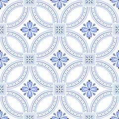 seamless tiles pattern vector