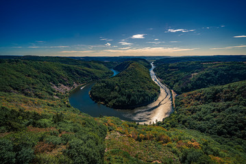 Aussicht auf Saarschleife