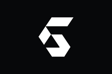 Minimal Innovative Initial G logo. Letter G creative elegant Monogram. Premium Business logo icon. White color on black background