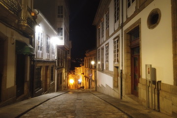 Betanzos, beautiful city of A Coruna. Galicia,Spain