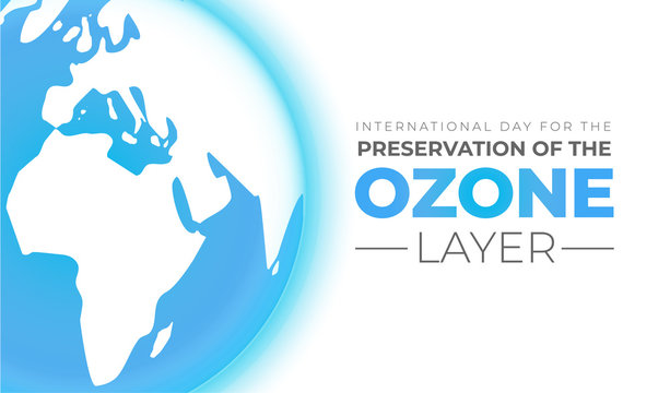 Preservation of the Ozone Layer International Day Background Illustration