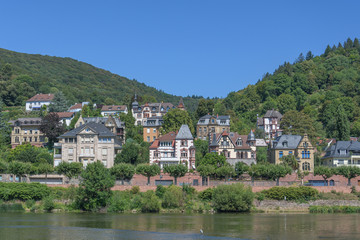 Mittelburg in Neckarsteinach nahe Heidelberg