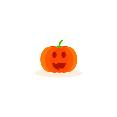 This is a pumpkin isolated on white background.
