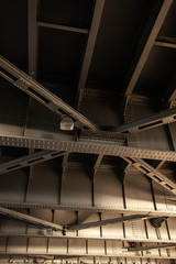 Details of the inner side of the big iron bridge