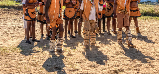 Botswana dancers
