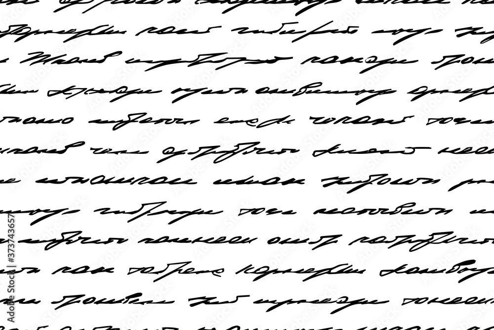 Poster handwrite text. write sketch story. handwritten seamless pattern. words scrawl background. abstract 