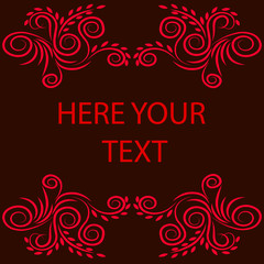 abstract floral background