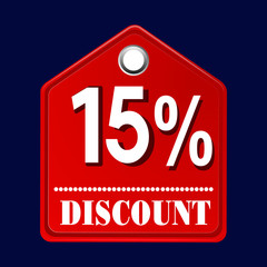 Sale discount icons. Special offer price signs | 15 percent Discount Icon symbols | Vector, SVG,EPS,PSD,AI,PNG, File.