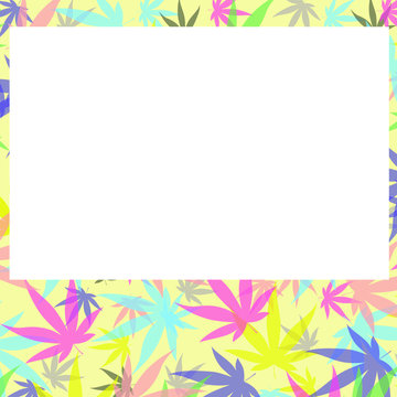 frame of flowers pfoto border
