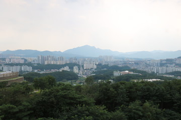panorama of the city