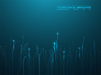 Obraz premium Abstract technology background