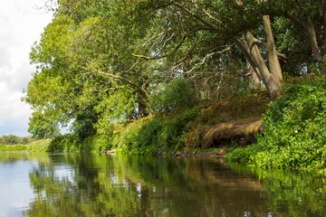 Niers River, Lower Rhine Region, Germany